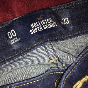 hollister 00 super skinny jeans